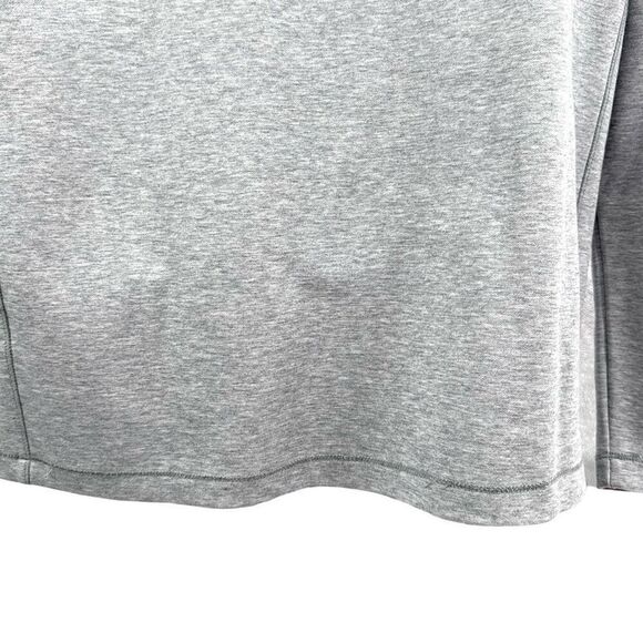 Patrick James Men's Large Gray Zip-Up Hoodie Sweatshirt Casual Athleisure Zip Up - Picture 5 of 8